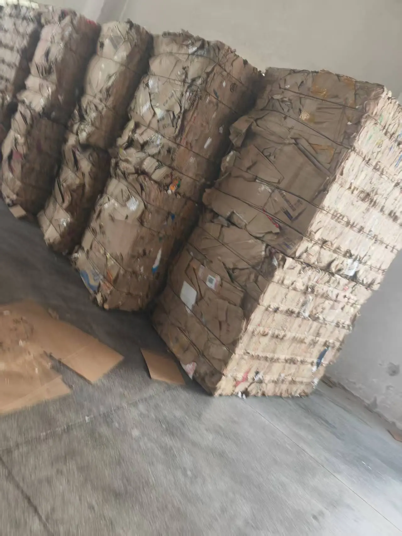 广东益福废纸板回收-压缩打包处理